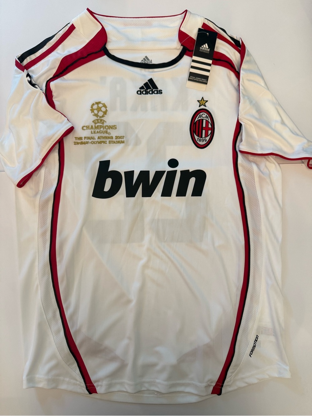 adidas KAKA Champions League Finals Jersey AC Milan NWT